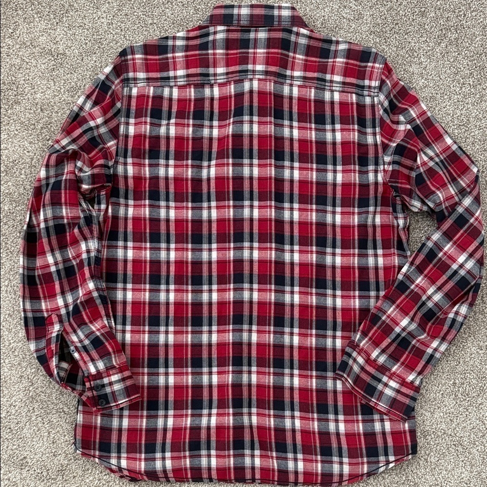 I jeans by Buffalo Red and Navy Plaid Shirt - Picture 5 of 6